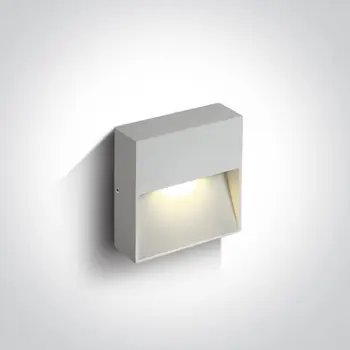 VANJSKA ZIDNA LED SVJETILJKA BIJELA 3W CCT IP65 DARK LIGHT 230V