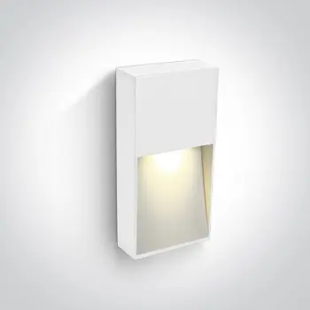 VANJSKA ZIDNA LED SVJETILJKA BIJELA 3W CCT IP65 DARK LIGHT 230V