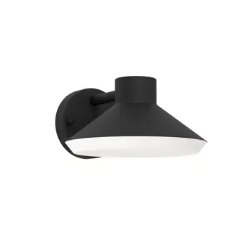 VANJSKA ZIDNA LAMPA 1xGU10, 4,6W, 400lm, IP44, CRNA NINNARELLA