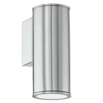 VANJSKA ZIDNA LAMPA 1xLED GU10, 1X3W, INOX RIGA