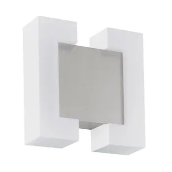 VANJSKA ZIDNA/2, LED, 2X4,8W, NIKL MAT/BIJELA SITIA