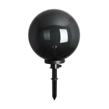 VANJSKA/PODNA/KUGLA E27 PROM 400, IP44, CRNO STAKLO MONTEROLLO SMOKE