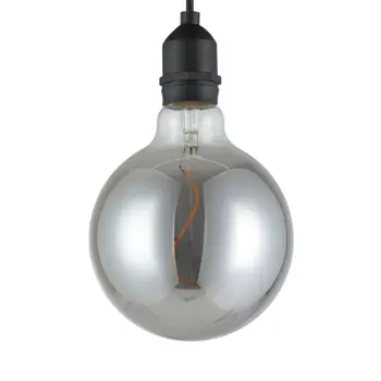 VANJSKA/VISILICA 1xLED 1X0,06W,KUGLA PROM 125, CRNO STAKLO/CRNI KABL VIGNANELLO