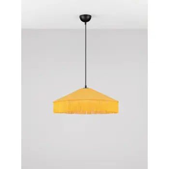 VELVY Visilica Grlo E27 1x12 W IP20  FI: 52 V: 200 cm Žuta