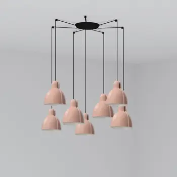 VENICE PINK VISILICA fi200 1x E27 7L