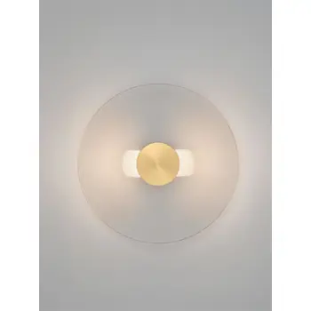 VETRIO 30 ZIDNA LED SVJETILJKA ZLATNA/STAKLO 6W IP20 3000K