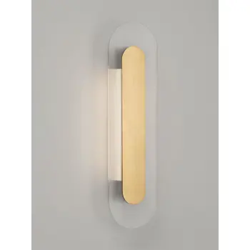 VETRIO ZIDNA LED SVJETILJKA ZLATNA 12W IP20 3000K