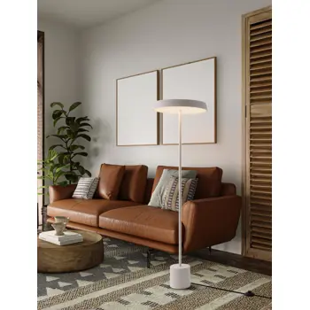 VETRO STAJAĆA LAMPA  LED/3000K/33W/2666Lm/BIJELO-CRNA