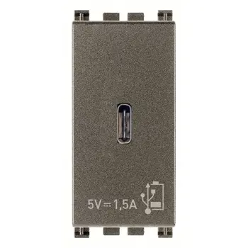 VIMAR ARKÉ C-USB PRIKLJUČNICA 5V 1.5A 1M METAL