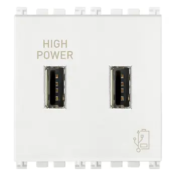 VIMAR ARKÉ USB PRIKLJUČNICA 5V 2.1A 2M BIJELA
