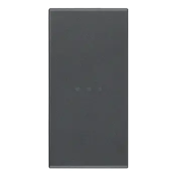 VIMAR EIKON AXIAL TIPKA 1M PERS ANTRACIT