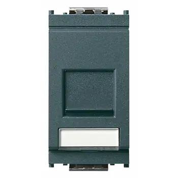 VIMAR IDEA PRIKLJUČ.RJ45 CAT 5E LAN (RJ45) ANTRACIT