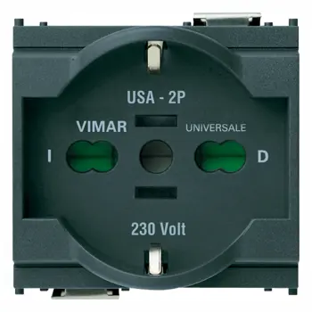 VIMAR IDEA ŠUKO PRIKLJUČ. MULTI 2M 16A ANTRACIT