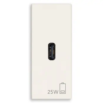VIMAR LINEA PRIKLJUČNICA C-USB 25W 1M BIJELA