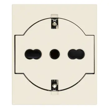 VIMAR LINEA PRIKLJUČNICA ŠUKO UNIV. FLAT P40 2M 16A CANVAS