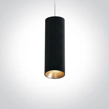 VISILICA 1×GU10/10W/MR16/240V CRNA + ODSIJAČ 050112
