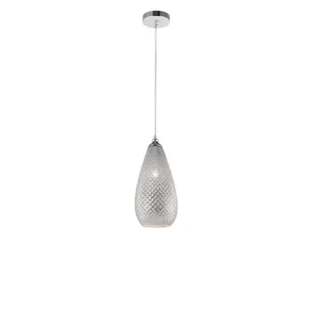 VISILICA BOHO 1XE27 MAX.40W KROM STAKLO #18CM