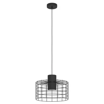 VISILICA 1xE27 PROM 380, CRNA MREŽASTA MILLIGAN