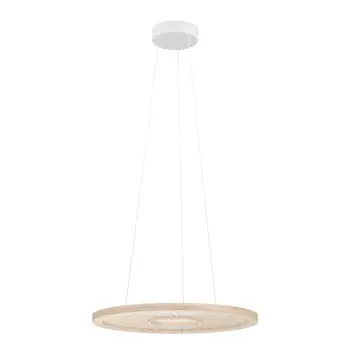 VISILICA 1xLED 36W, PROM 610, BIJELA/DRVO DEHESA