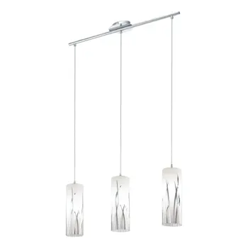 VISILICA 3xE27 BIJELA/DEKOR RIVATO