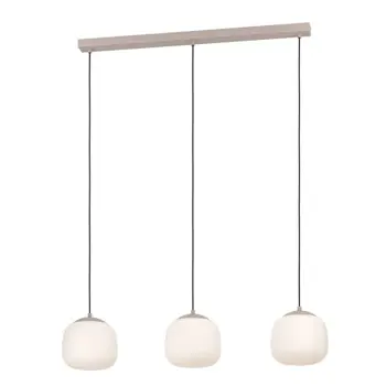 VISILICA 3xE27 CRNA/BOJA PIJESKA COMINIO