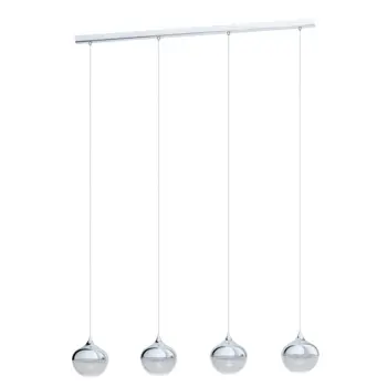 VISILICA 4xE14, KROM/SREBRNA MIOGLIA 1