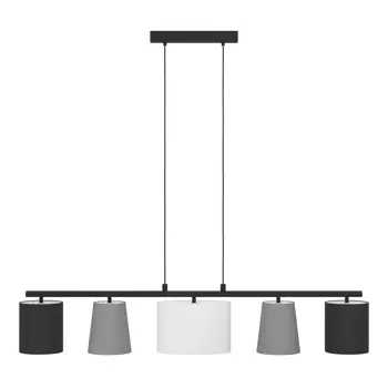 VISILIVA 5x,E14, D-1200, CRNA/SIVA/BIJELA ALMEIDA 1