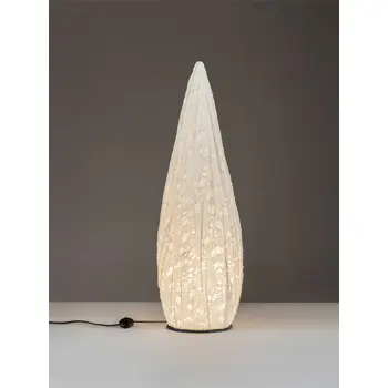 WABI RUČNO RAĐENA STAJAĆA SVJETILJKA BIJELA E27 1X12W IP20