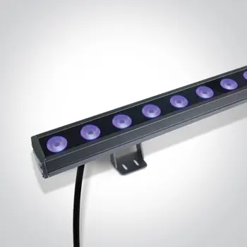 WALL WASHER LED 24x1,5w RGB 30deg LENS IP66 24v DIMM