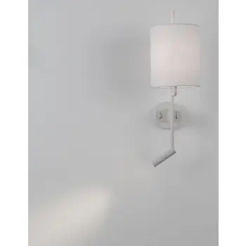 YAMA ZIDNA LAMPA LED & E27 15W/3000K/210lm/IP20/BIJELA