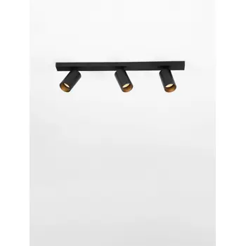 ZELOS STROPNI REFLEKTOR 3X10W GU10 IP20 CRNA