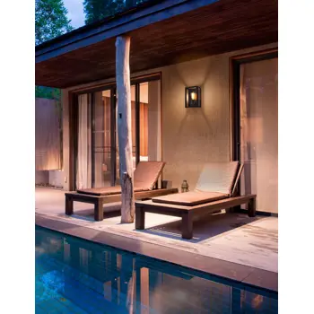 ZEST VANJSKA ZIDNA SVJETILJKA E27 12W/lm/IP54/CRNA