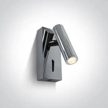 ZIDNA LAMPA LED 3W WW IP20 100-240V KROM
