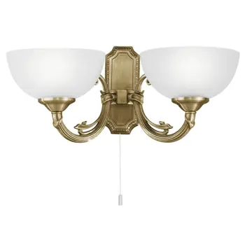 ZIDNA LAMPA 2x BRUNIRANA SAVOY