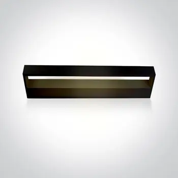 ZIDNA LED SVJETILJKA CRNA CCT 12W IP20 230V