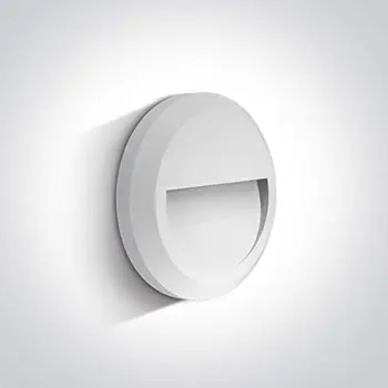 ZIDNA SVJETILJKA LED 1,5W/3000K/55lm/230V/IP65 BIJELA