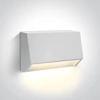 ZIDNA SVJETILJKA LED 1,5W/3000K/80lm/230V/100x60x34mm/IP65/BIJELA