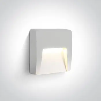 ZIDNA SVJETILJKA LED 3W 3000K IP65 230V BIJELA