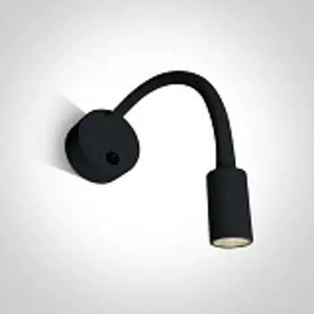 ZIDNA SVJETILJKA LED 3W/3000K/160lm CRNA