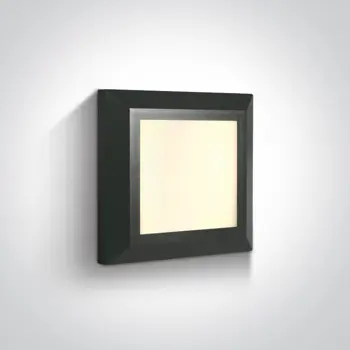ZIDNA SVJETILJKA LED 3W/IP65/3000K/ANTRACIT