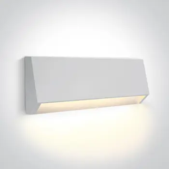 ZIDNA SVJETILJKA LED 4W/3000K/220lm/230V/220x80x37mm/IP65 BIJELA