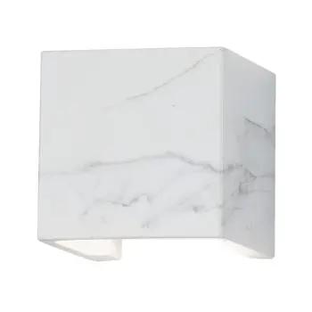 ZIDNA SVJETILJKA 'MOOD' G9/5W/230V/IP54/13x13x13cm/GIPS/BIJELA