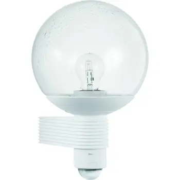 ZIDNA SVJETILJKA SA SEN. 1×E27/60W/240V IP44 12m/360°/2-2000lux/10s-15min BI