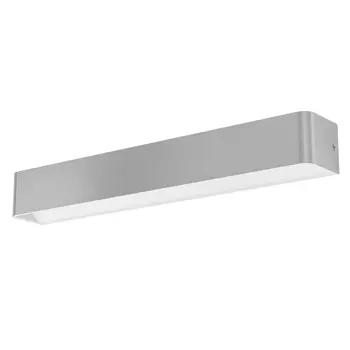 ZIDNA LAMPA 1xLED 26,5W, IP44, NIKL-MAT/BIJELA SANIA 5
