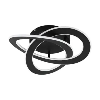 ZIDNA LAMPA 1xLED 35W, 5500lm, CRNA/BIJELA/PLASTIKA ROLIMARE