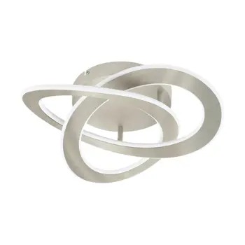 ZIDNA LAMPA 1xLED 35W, 5500lm, NIKL-MAT/BIJELA/PLASTIKA ROLIMARE