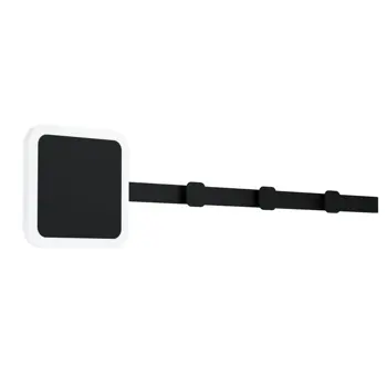 ZIDNA LAMPA 1xLED 7,8W, SA VJEŠALICOM CRNA CARTIGNANO