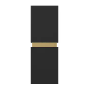 ZIDNA LAMPA 2xLED GU10, 2X3,3W, ZLATNA/CRNA PASSA