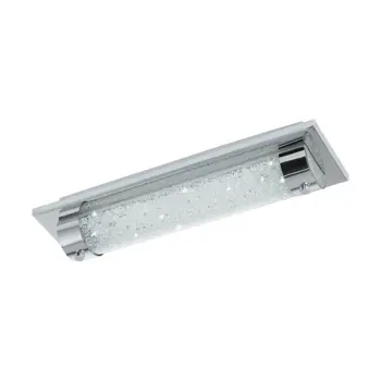 PLAFONJERA 1xLED 8W, 1100lm, IP44, KROM/KRISTAL TOLORICO