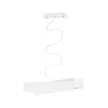 ZIG ZAG VISEĆA SVJETILJKA  2xE27/IP20/1830lm/2800K ALUMINIUM